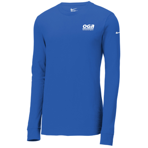 OGA - Nike Dri-FIT Cotton/Poly Long Sleeve Tee