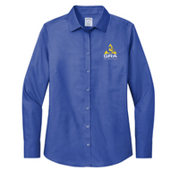 GlobalRopeAccess - Brooks Brothers Women's Wrinkle-Free Stretch Nailhead Shirt - v2