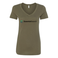 EssentialSearch - Next Level - Womens V-Neck
