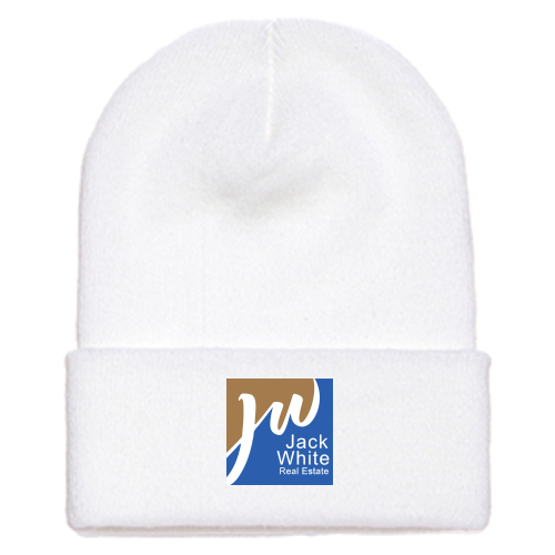 Jack White Real Estate - Adult Cuffed Knit Beanie v2