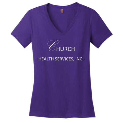 CHSI - District Made Ladies Perfect Weight V-Neck Tee