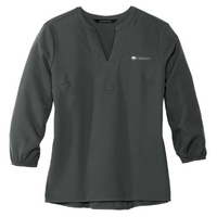 Oaklawn Hospital - MERCER+METTLE Women's Stretch Crepe 3/4-Sleeve Blouse