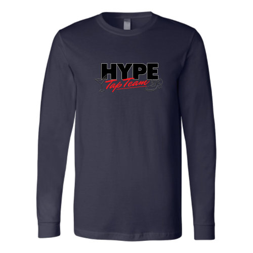 Hype Tap Team - BELLA+CANVAS Unisex Jersey Long Sleeve Tee - v2