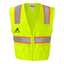 LanghorneElectrical&Contracting - Solid Front Safety Vest With Mesh Back