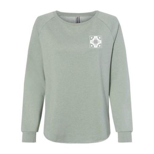 Saint Helen - Independent Trading Women's California Wave Wash Crewneck Sweatshirt