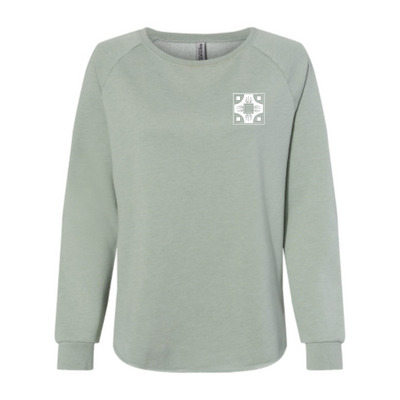 Saint Helen - Independent Trading Women's California Wave Wash Crewneck Sweatshirt