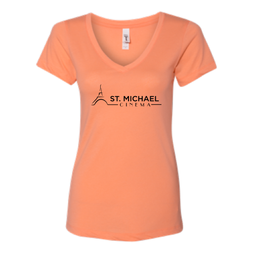 St. Michael Cinema - Next Level Women's V-Neck
