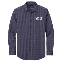 YK - Brooks Brothers - Men's Tech Stretch Pattern Shirt