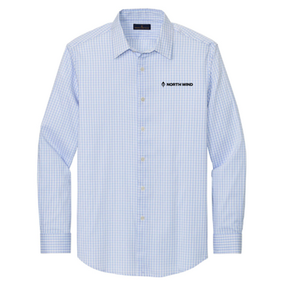 NorthWind - BrooksBrothers - Men's Tech Stretch Pattern Shirt