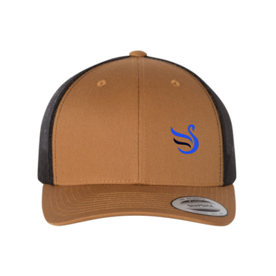 BlueSwan - Embroidery Adult Retro Trucker Cap v2