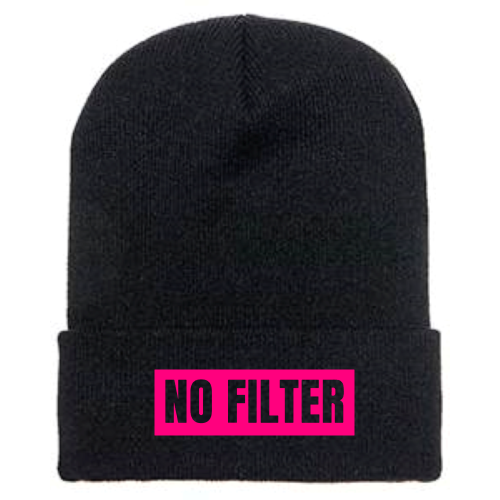 NoFilterCoffeeShop - Cuffed Knit Beanie