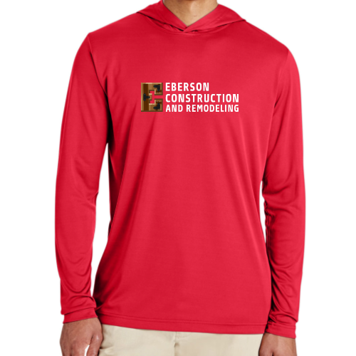 EbersonConstruction - Men's Zone Performance Hooded T-Shirt
