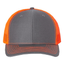 Charcoal Neon Orange
