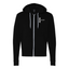 UpOverAdv Unisex Sponge Fleece Full-Zip Hooded Sweatshirt