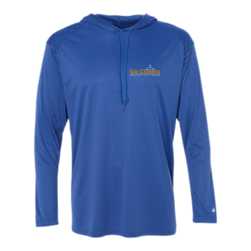 UpClosets - B-Core Long Sleeve Hooded T-Shirt
