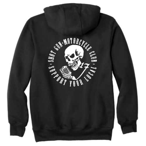 ShotGunLawEnforcementMC - Carhartt Rain Defender Paxton Heavyweight Hooded Sweatshirt V3 "Support Your Local"