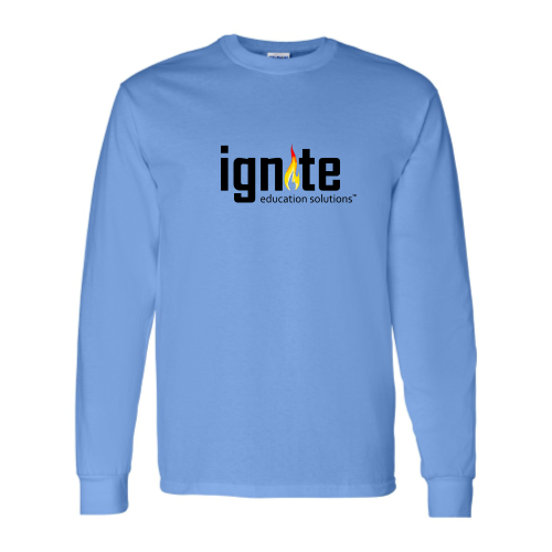 Ignite - Gildan Unisex Heavy Cotton Long Sleeve T-Shirt v2
