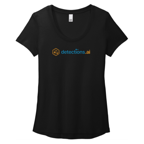 detections.ai - District Women's Flex Scoop Neck Tee