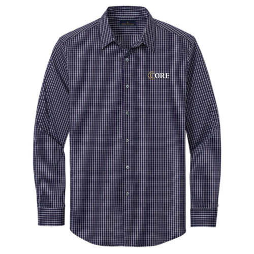 CBC - Brooks Brothers - Men's Tech Stretch Pattern Shirt