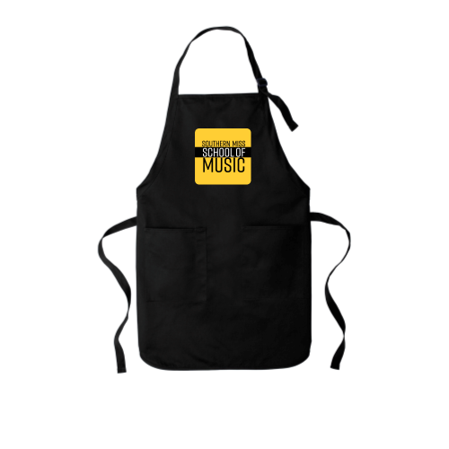 USMSoM - Port Authority Full-Length Two-Pocket Bib Apron