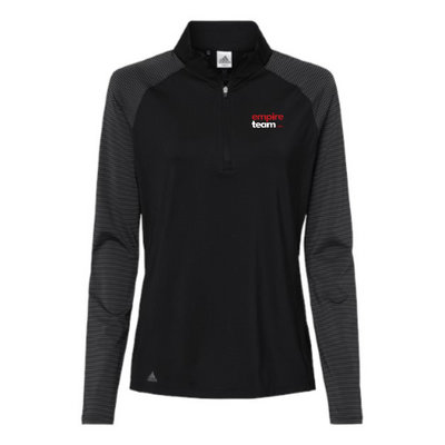 EmpireTeamatKellerWilliams - Women's Stripe Block Quarter-Zip Pullover