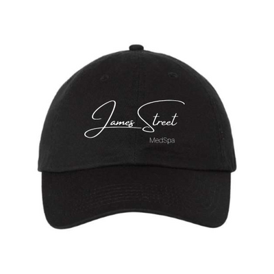 JamesStreetMedSpaTeam - Adult Bio-Washed Unstructured Cap v1