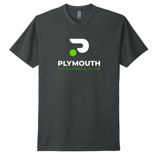 Plymouth Pickleball Club - Unisex Next Level  CVC T-Shirt