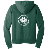 WarmanSmall - Unisex Poly/Cotton Hooded Pullover Sweatshirt