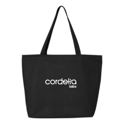 CordeliaLabs - 24.5L Canvas Zippered Tote