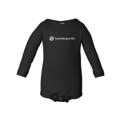Switchboard, MD - Rabbit Skins Infant Long Sleeve Baby Rib Bodysuit