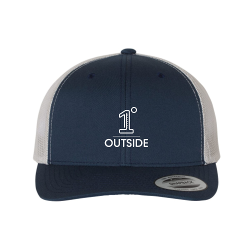 OneDegreeOutside - Embroidery Adult Retro Trucker Cap