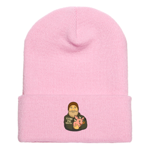 Flying Pig Ministry - Adult Cuffed Knit Beanie