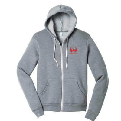 RisingRealty - Unisex Sponge Fleece Full-Zip Hooded Sweatshirt