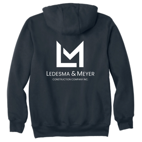 Ledesma & Meyer Construction - Carhartt Rain Defender Paxton Heavyweight Hooded Sweatshirt