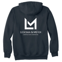 Ledesma & Meyer Construction - Carhartt Rain Defender Paxton Heavyweight Hooded Sweatshirt