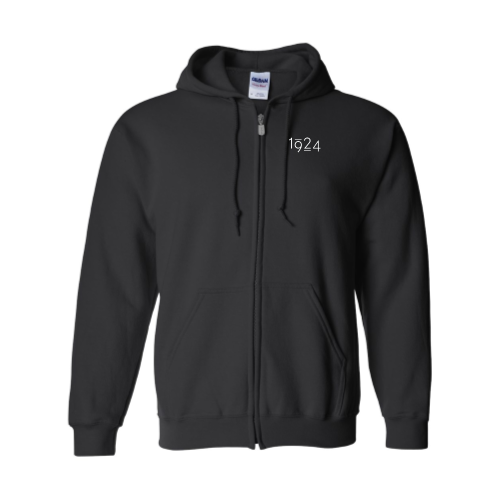 1924 Fine Men's Salon - Gildan Heavy Blend Full Zip Hooded Sweatshirt