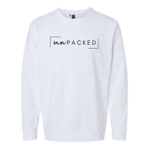 UnpackedCare - Fleece Crewneck Sweatshirt - PRINTED