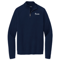 SchulteInsurance - Brooks Brothers Cotton Stretch 1/4-Zip Sweater