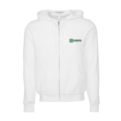 UltraTech - Unisex Sponge Fleece Full-Zip Hooded Sweatshirt