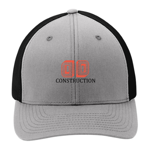 DDConstruction - Port Authority Flexfit Mesh Back Cap Silver Black