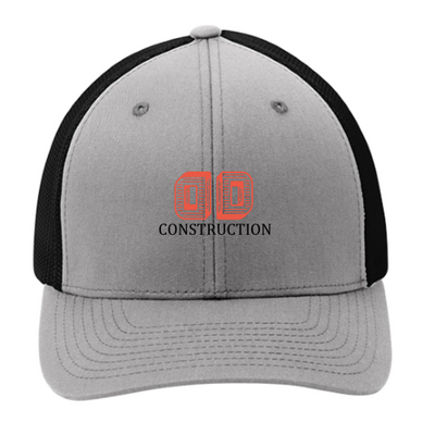 DDConstruction - Port Authority Flexfit Mesh Back Cap Silver Black