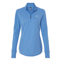 AllianceBiotechSolutions - Women's 3-Stripes Quarter-Zip Sweater v2