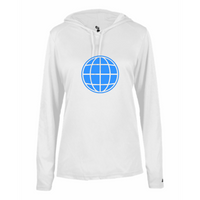 Atlas Mobility - B-Core L/S Women's Hood Tee v2