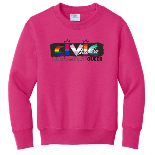 CivicTheatreMerch - Port & Company Youth Crewneck Sweatshirt