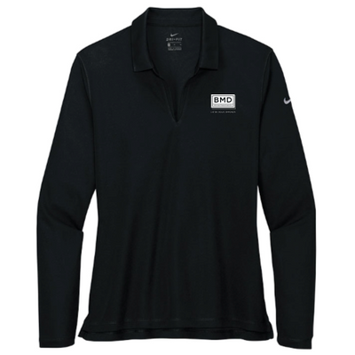 BMD - Nike - Ladies Dri-FIT Long Sleeve Polo