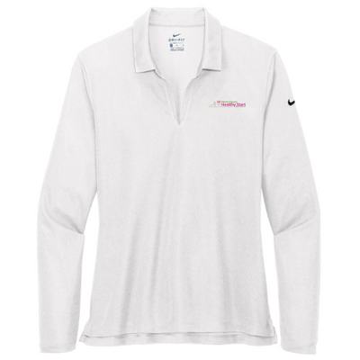 MCHSC Nike Ladies Dri-FIT Micro Pique 2.0 Long Sleeve Polo NKDC2105
