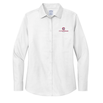 Chefs Warehouse - Brooks Brothers Women's Wrinkle-Free Stretch Nailhead Shirt v1