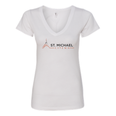 St. Michael Cinema - Next Level Women's V-Neck