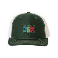 Dark Green White