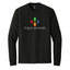 HopeServices - District Made Mens Perfect Tri Long Sleeve Crew Tee